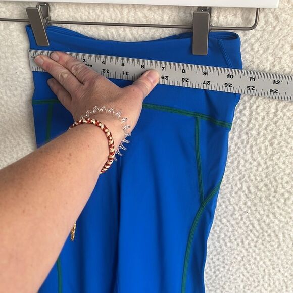 J Crew Sleek Stretch High Rise Legging‎ Womens Size XXS Blue Green - Picture 6 of 10